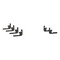 Luverne Truck Equipment O-MEGA II 6IN OVAL STEPS SILVER POWDER COAT 583100-571164 - alternate 2